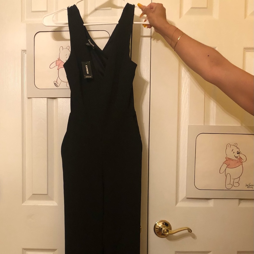 Express Black Jumpsuit